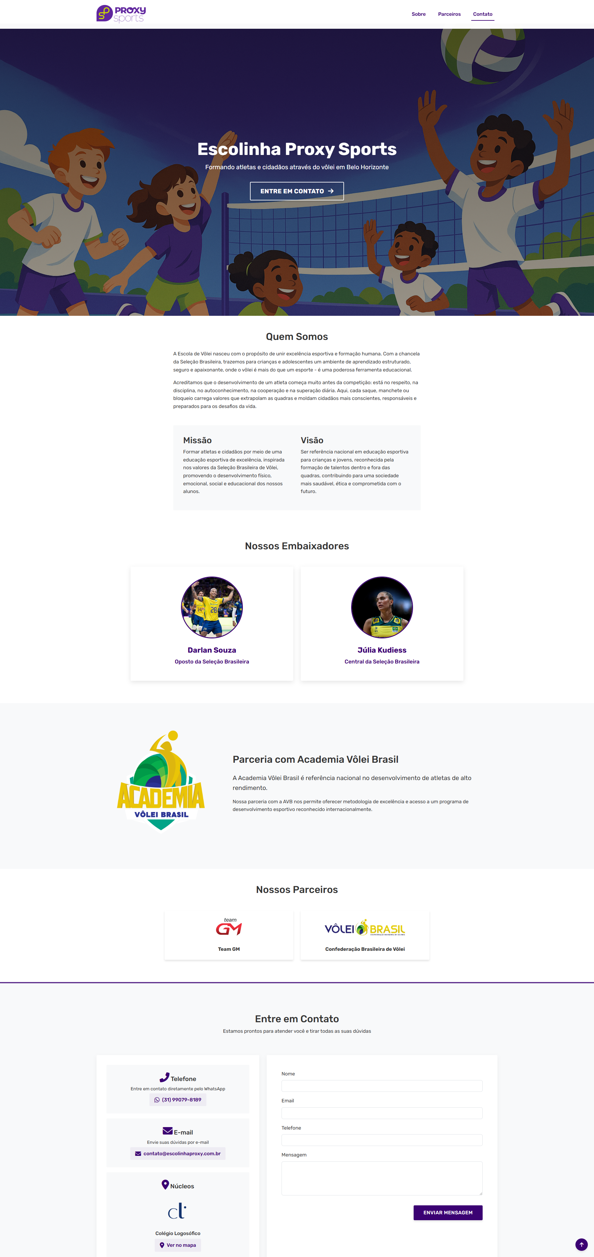 Escolinha Proxy Sports